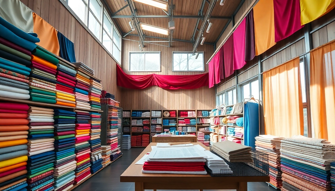 Blader door het aanbod van een stoffen winkel online met kleurrijke stoffen en accessoires.