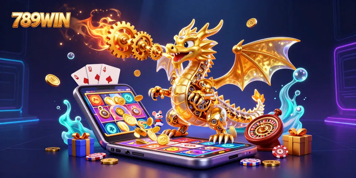 Experience exhilarating gaming at 789WIN with vibrant slot action and dynamic casino elements.