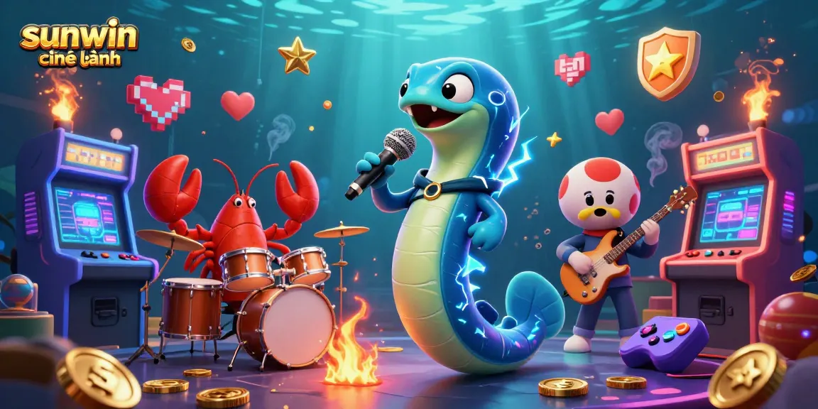 Experience thrilling gameplay at sunwin chính hãng with vibrant casino action and animated characters